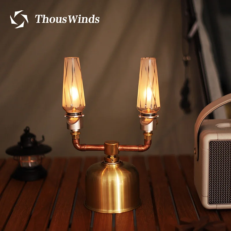 Thous Winds маленькая лампа ночной газовый фонарь для кемпинга портативная газовая