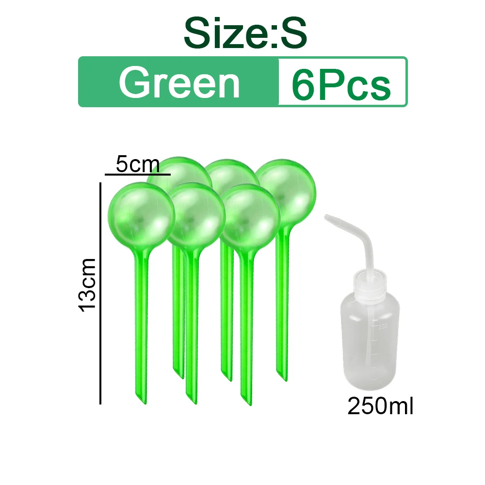3/6/10PCS Automatic Plant Watering Bulbs Self Watering Balls House Garden Water Can Houseplant Device Drip Irrigation System