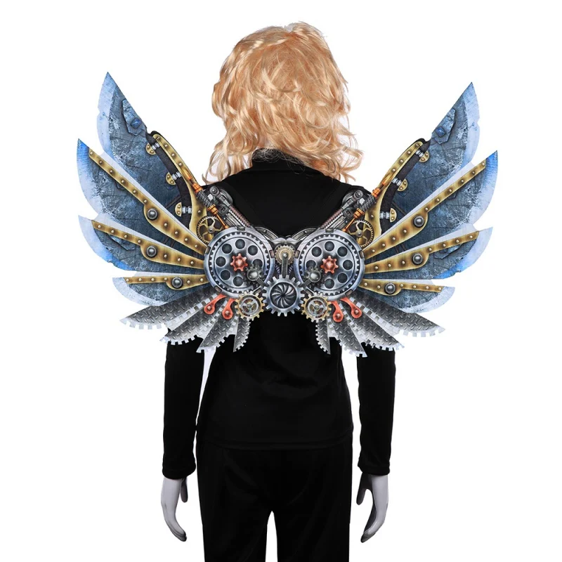 

Halloween Steam Punk Wings Carnival Party Unique Adult Wings Decoration Costume Steampunk Accessories For Children Adults