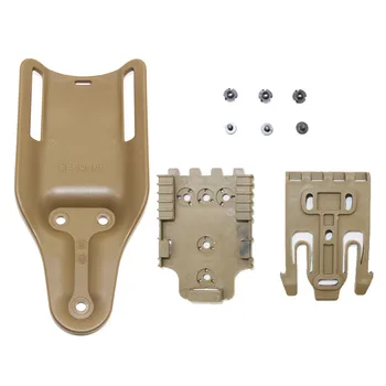 

Safa QLS Quick Locking System Kit Universal Gun Holster Belt Paddle Hunting Accessories for Glock 17 Colt 1911 SIG HK USP