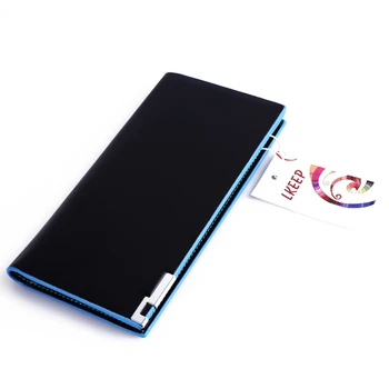 

Fashion Men's Thin Money Clip Pu Leather Wallet Business Male ID Credit Card Purse Holder Multi Card Men's Wallet