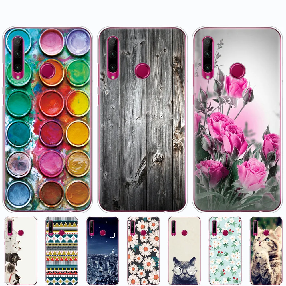 

case on Honor 20 Case cover Silicone soft tpu Phone coque on For Huawei Honor 20 Pro Lite Honor20 YAL-L21 YAL-L41 bumper cute