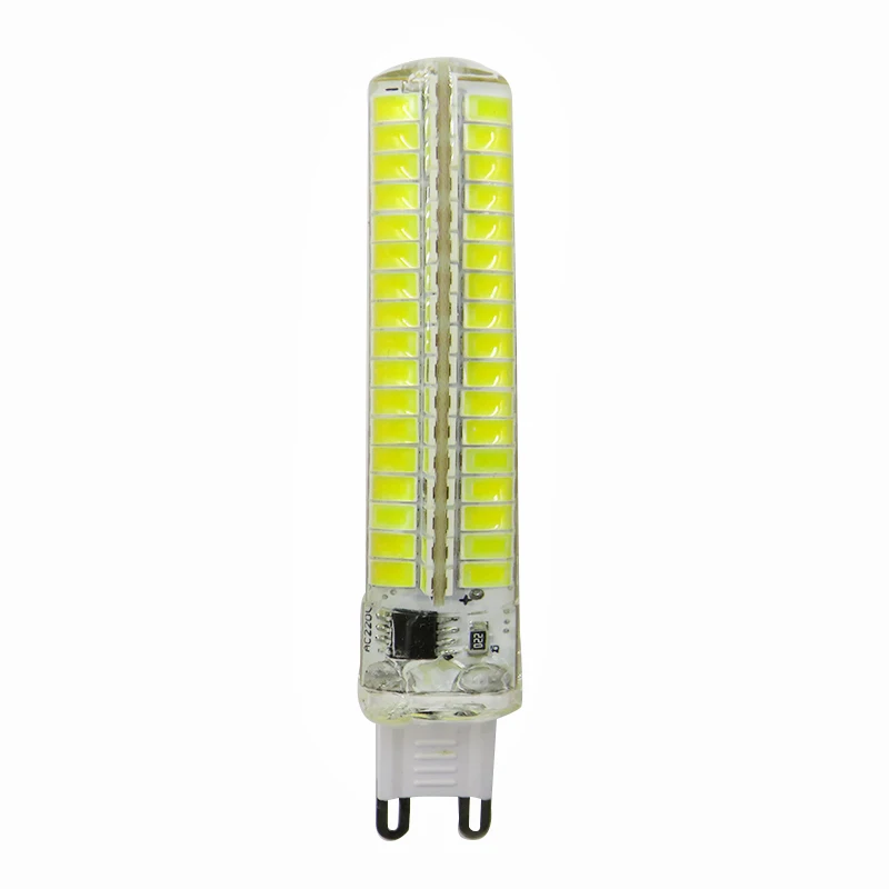 Buy Top-LED Dimmable Silicone Lamp Light G9 5W LED Corn Bulb 136 SMD 5730 220v 200V-240V Warm White