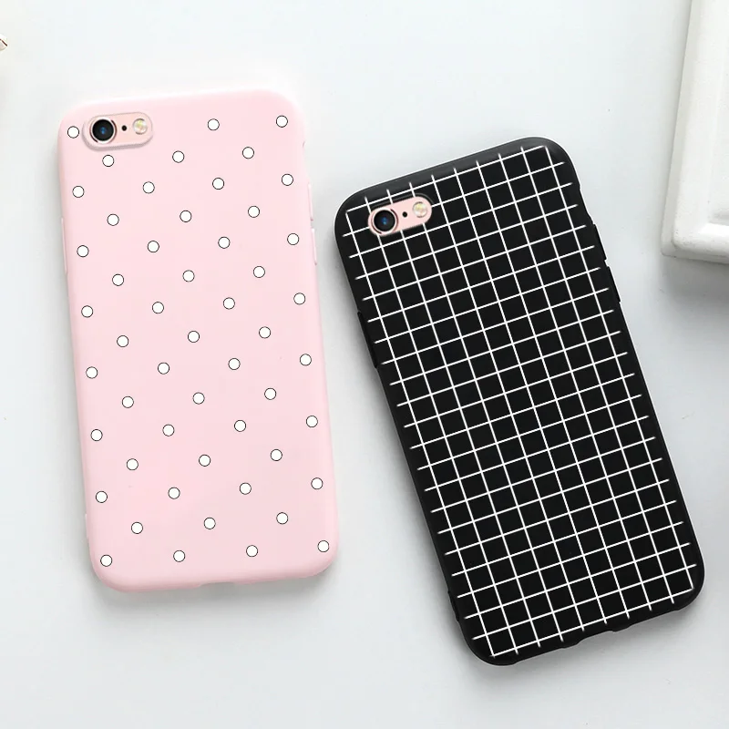 

Realme X2 Pro 5 3 2 Pro XT Case Silicon Candy Dot Striped Heart Bumper For OPPO Reno Ace Z R9S R9 R11S R11 Plus R17 Cases Covers