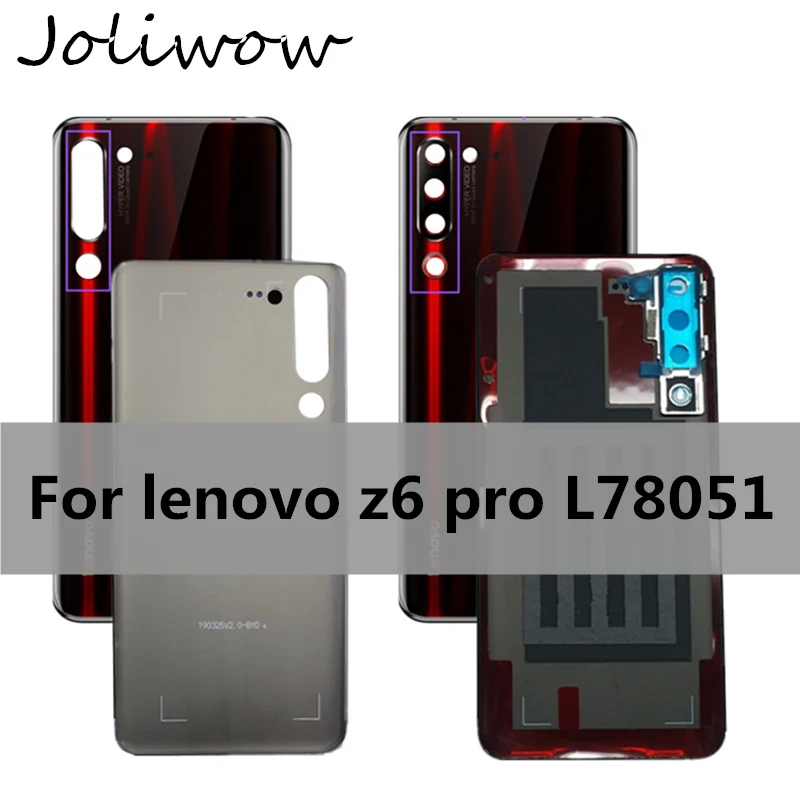 Для Lenovo z6pro L78051 задняя крышка батарейного отсека корпуса для z6 pro Крышка + клей |