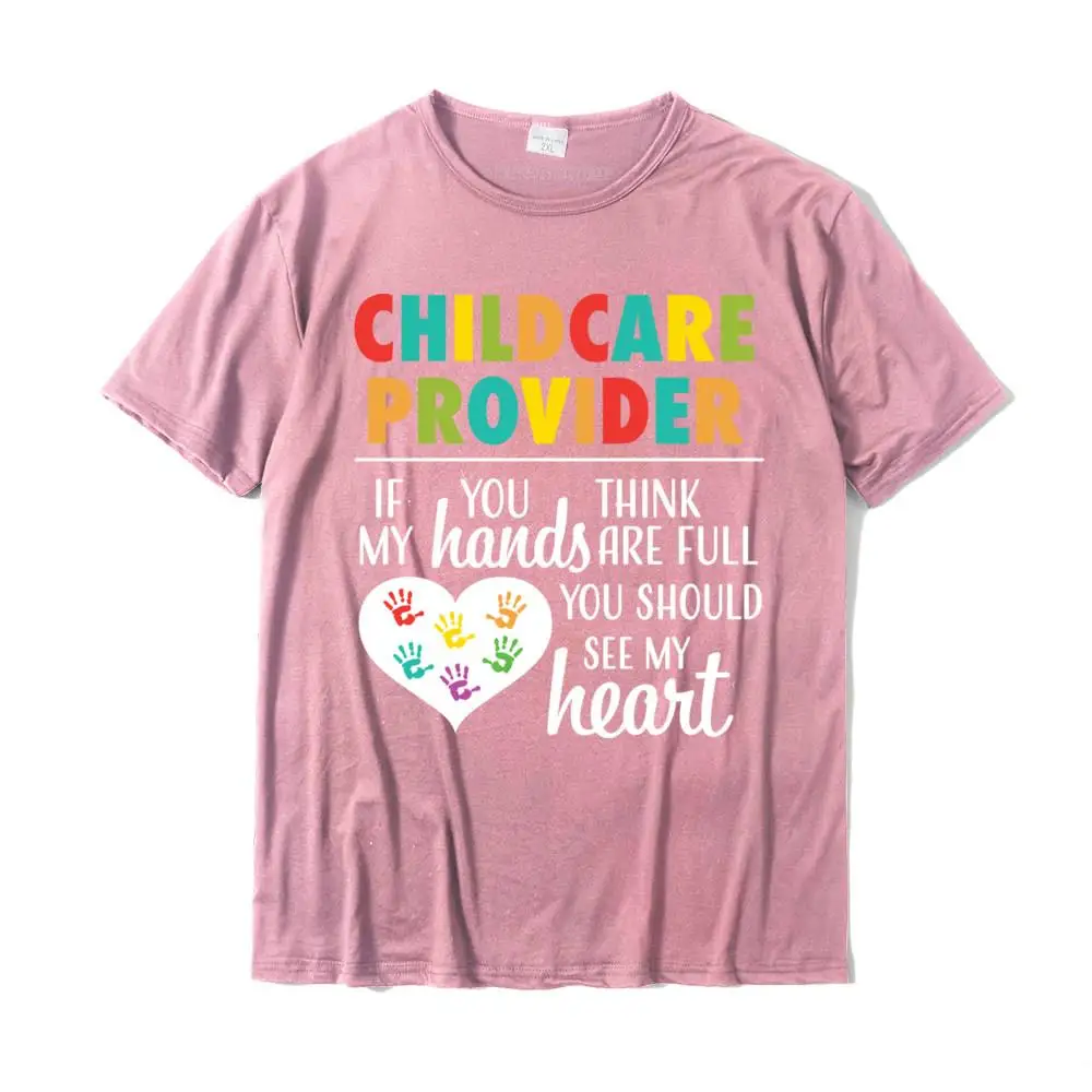 Normal T Shirt 2021 New Fashion Short Sleeve Group 100% Cotton Round Neck Adult T Shirt Normal Tee Shirts Lovers Day Childcare Provider Hoodie Appreciation Gift Daycare Hoodie Pullover Hoodie__MZ14681 pink