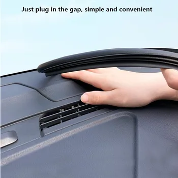 

1.6M Car Dashboard Sealing Strip Auto Sound Seal Strip for Toyota avensis Corolla Prius RAV4 Camry Reiz Venza Highlander Prado