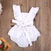 2022 NOVEDAD DE VERANO niño recién nacido bebé mono sin mangas Floral mameluco trajes, ropa de bebé niña bebé Braga ► Foto 3/5