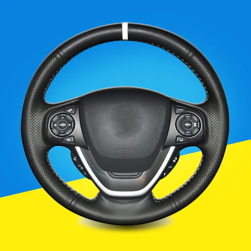 Hand Sewing Car Steering Wheel Cover for Honda Freed Auto Braid On The DIY Styling Interior Accessories | Автомобили и мотоциклы