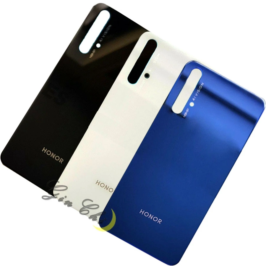 Для huawei honor 20 Pro крышка батареи honor 20pro Батарейная дверь стекло запасные части для huawei honor 20 задняя крышка чехол
