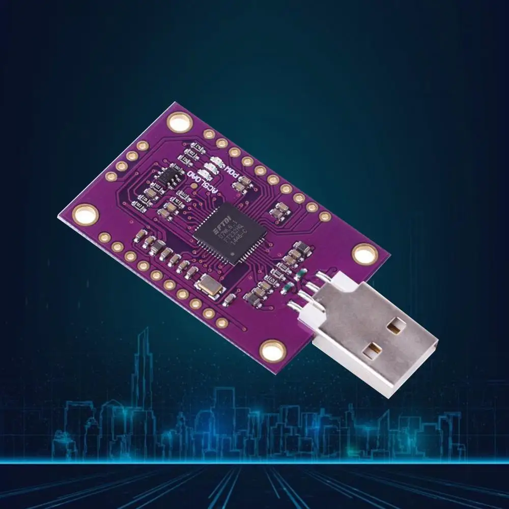 FT232H высокоскоростной Многофункциональный USB для JTAG UART/FIFO SPI/iec USB модуль