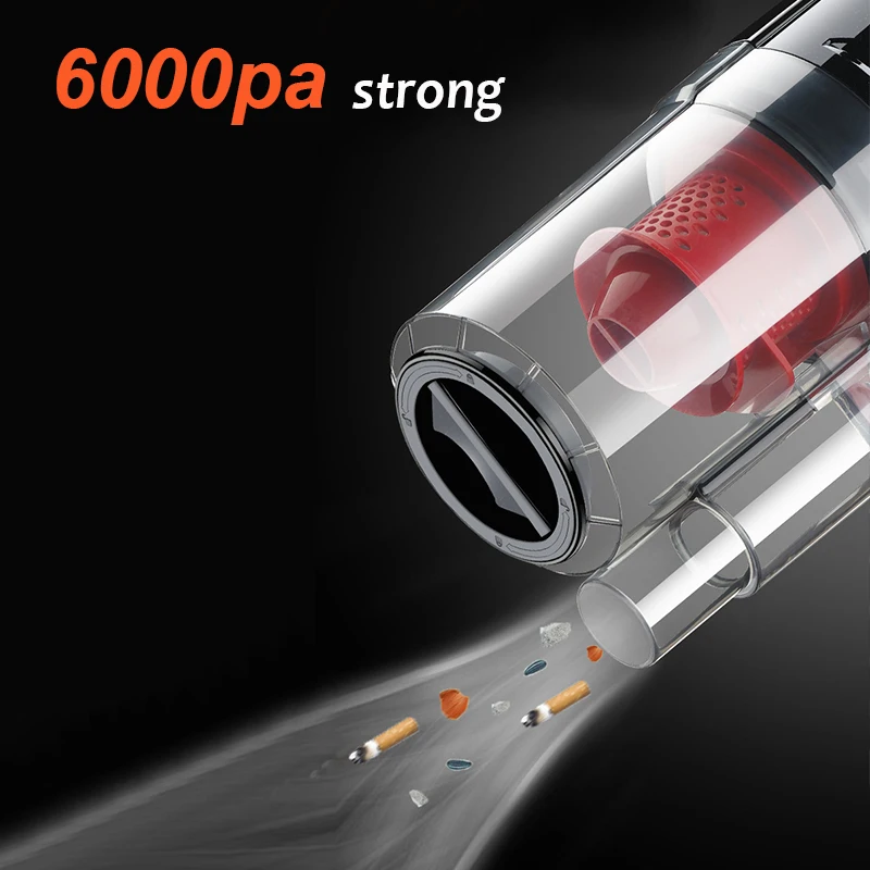 US $44.95 150W 6000PA Car Vacuum Cleaner WetDry Portable Handheld Cyclone For Vacuum Cleaner Vacuum Cleaner For Home Car Dry Cleaning