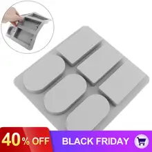 Шестигранная прямоугольная и овальная силиконовая форма для торта пластырь для ароматерапии мыла ручной работы форма для ароматерапии для выпечки DIY