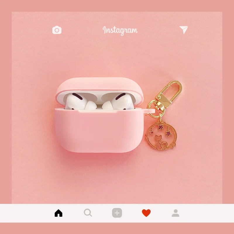 Чехол для наушников для Airpods Pro Чехол силиконовые Мультяшные наушники/Earpods чехол для Apple Air pods Pro 3 чехол Брелок