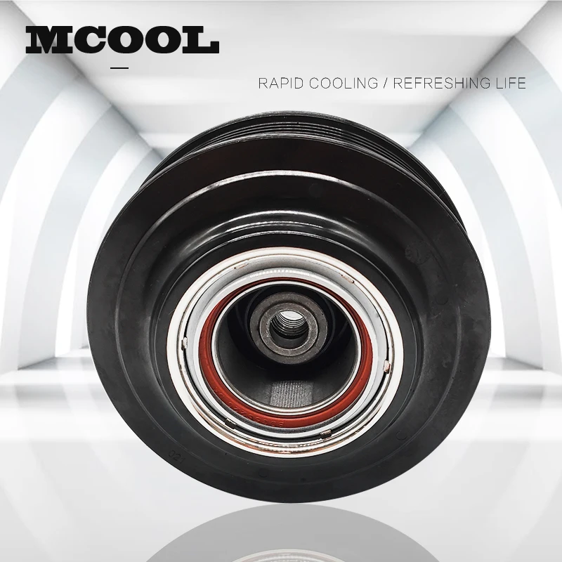 Compressore Aria Condizionata Automobilistico Puleggia Frizione Elettromagnetica Bub Per Volkswagen Amarok T5 2.0 7 E0820803 Muslimate