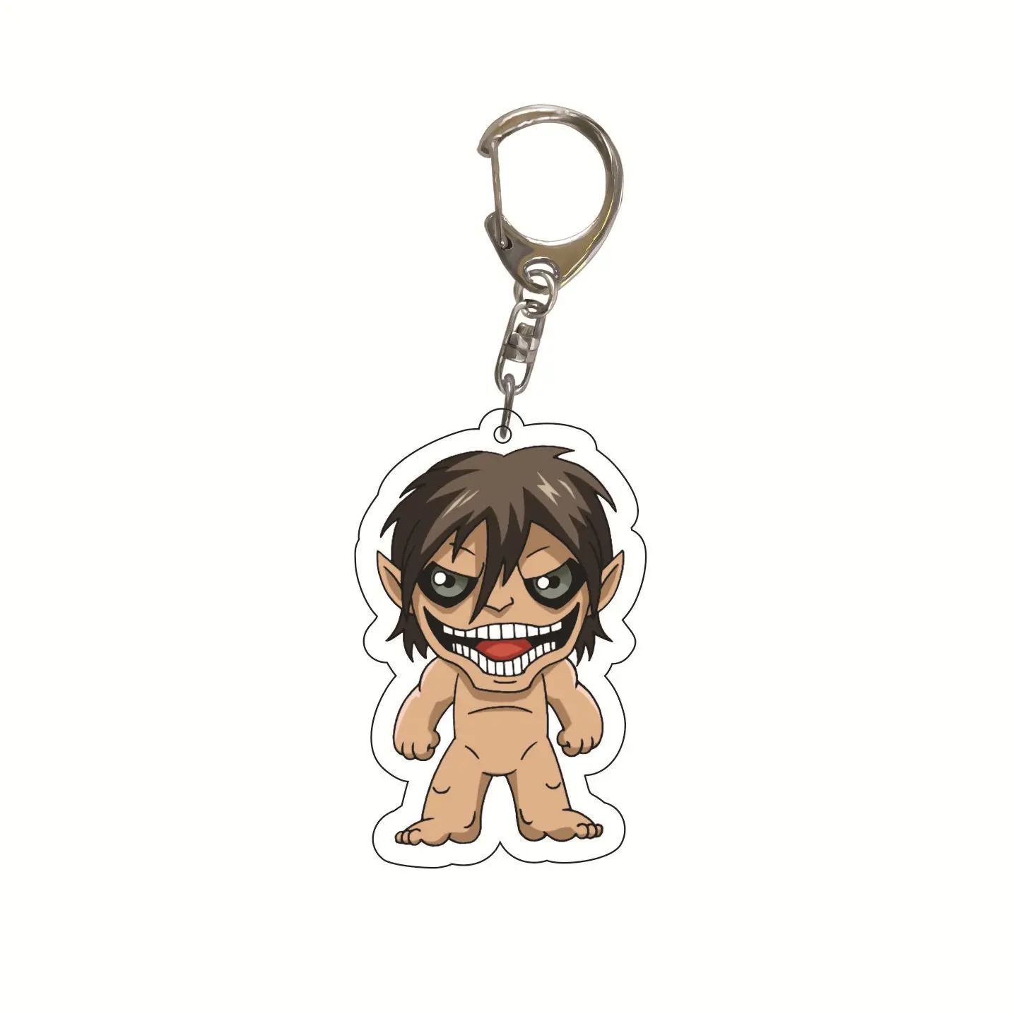 

Anime Attack On Titan Silver Color Drip Keychains Giant Legion Flag Cosplay Jewelry Key Ring Car Key Holder For Anime Fans 15