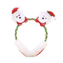 2021 novo natal decorações multicolorido presentes das crianças para manter quente inverno de pelúcia cabelo vara papai noel boneco de neve natal