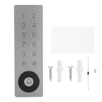 

Door access control keypad waterproof metal door opening access control machine support Wiegand 26/34 output for home security