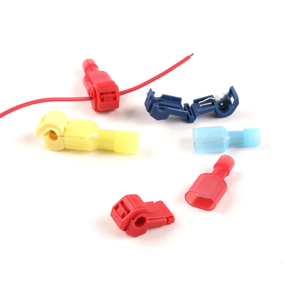 

Quick Electric Terminals Electrical Cable Connectors Snap Splice Lock Wire Terminal Crimp Car Connector Audio Kit Tool Set