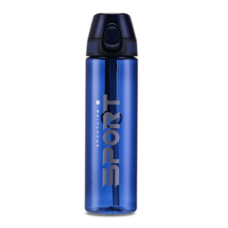 4 Leak Proof Sports Water Bottle Lightweight Drinking Bottles For Water Plastic Hydro Flask For Outdoors Camping Cycling - Цвет: 4