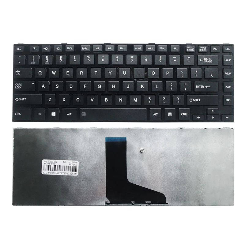 

New keybord for toshiba Satellite C800 C800D C805 C805D C840 C840D C845 C845D L800 L805 L830 Laptop US black Frame Keyboard