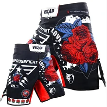 Летние Новые VSZAP розовые шорты для борьбы с ММА фитнес Муай Тай тренировка UFC Jiu Jitsu Sanda для борьбы с бегом быстросохнущие шорты