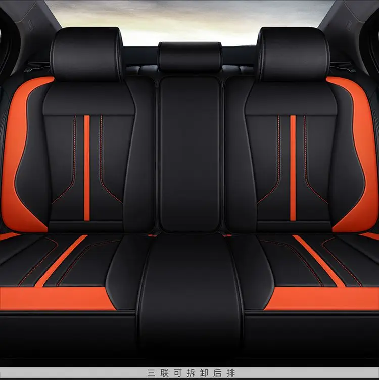 Универсальные чехлы для автомобильных сидений Универсальная автомобильная подушка для сидения для Lada Vesta X RAY XRey 4x4 волга ГАЗ M24 кожа наивысшего качества 2007