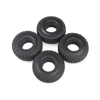 

4Pcs 107Mm 1.9 Inch Rubber Rocks Tires / Wheel Tires for 1:10 RC Rock Crawler Axial SCX10 90047 D90 D110 TF2 Traxxa S TRX-4