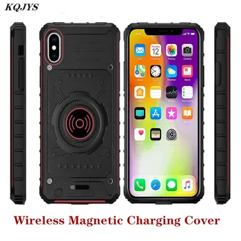 

KQJYS Wireless Battery Charging Case For iPhone 6 6s 7 8 Plus Battery Case Power Bank Battery Charger Cases For iPhone X Xs