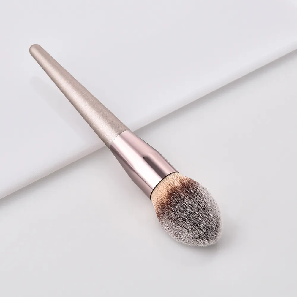 Luxury Champagne Makeup Brushes Set Foundation Cosmetic Eyebrow Eyeshadow Brush Makeup Brush Sets Tools brochas maquillaje W2