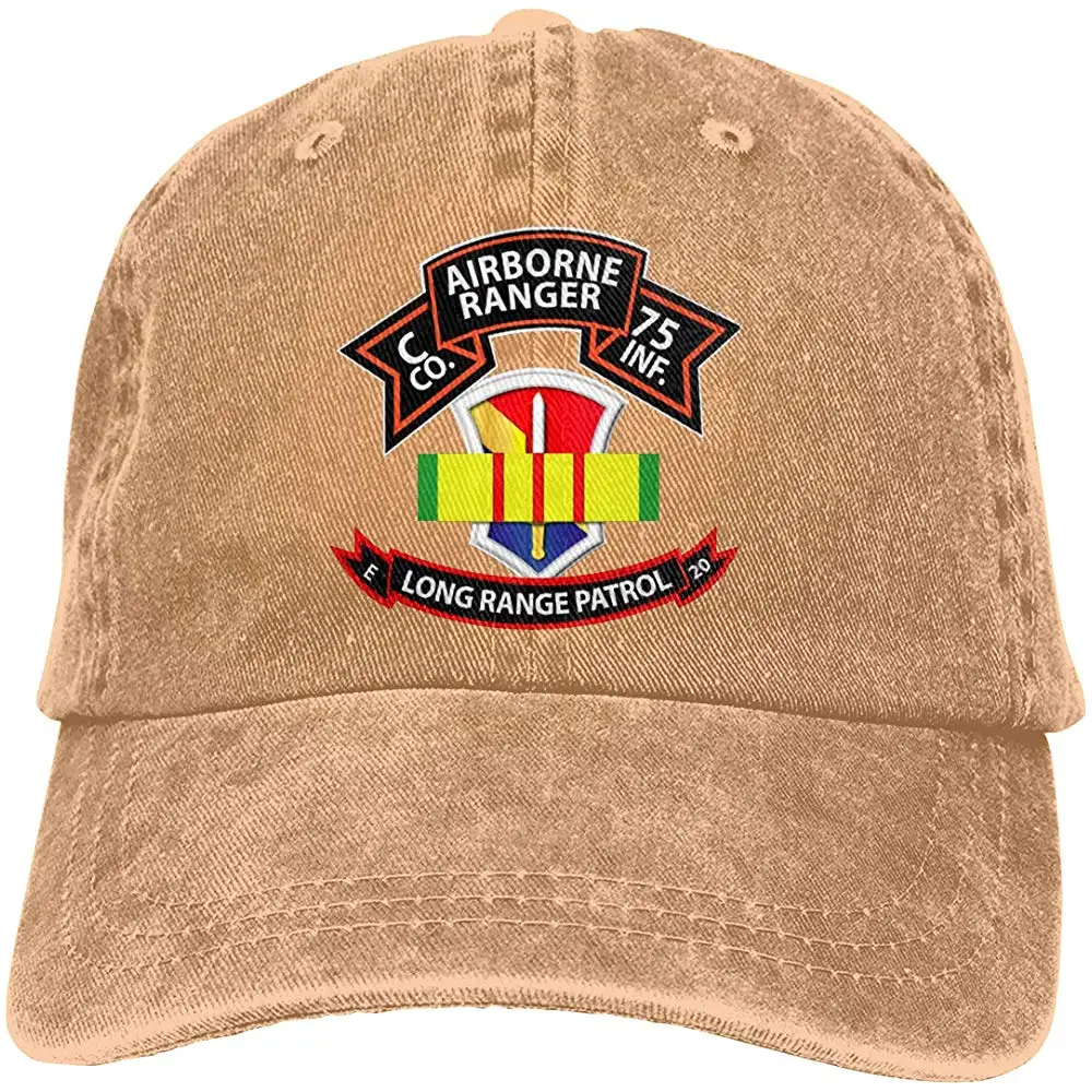 Мужская и Женская бейсбольная кепка 75th Ranger 1st Field Force, джинсовая кепка для папы, Кепка водителя грузовика