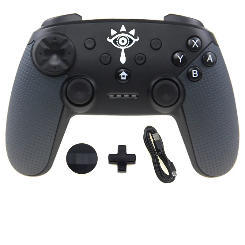 BLACK eye Профессиональный беспроводной геймпад с Bluetooth и джойстиком для Nintendo Switch Console и PC - Цвет: BLACK eye