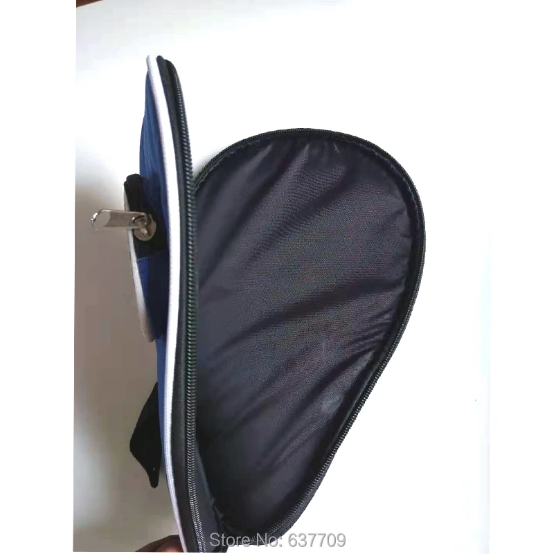 Caso Tennis Ping Pong Paddle Bat Tavolo Sacchetto Impermeabile Di Immagazzinaggio Custodia Per 2 Racchette Da Ping Pong E Nero Palle