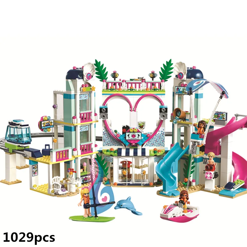 Without Original Box heartlake City для девочек, люкс, Эмма, Эмма, спальная коробка дружбы, строительные блоки, Наборы кубиков, совместимые с друзьями - Цвет: Without Original Box