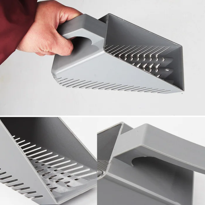 Пластиковый песок палетта аквариум для рыб Raschietto Pulitore Della Ghiaia Pan Grit Лопата AIA99