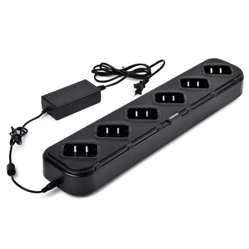 

Rapid Safe Six-Way Charger Single-Row Radio/Battery Fast Charger For Baofeng UV-5R UV5R Walkie Talkie 5RA 5RB 5RC