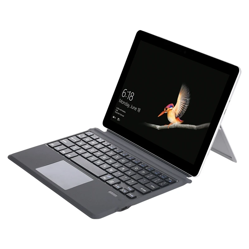 Bluetooth клавиатура для ноутбука-microsoft поверхности Go тонкий планшет 7-красочные Беспроводной клавиатура Android Windows пресс-панель 10 дюймов Чехол