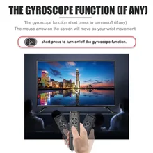 MT1 подсветка гироскопа Беспроводная воздушная мышь 2,4G умный голосовой пульт дистанционного управления для ТВ-бокса светодиодный функция подсветки