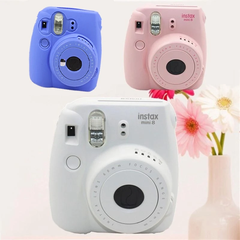 Камера/Видео Сумки защитный чехол для polaroid mini 8 1 шт Повседневный Классический фосфоресцирующий