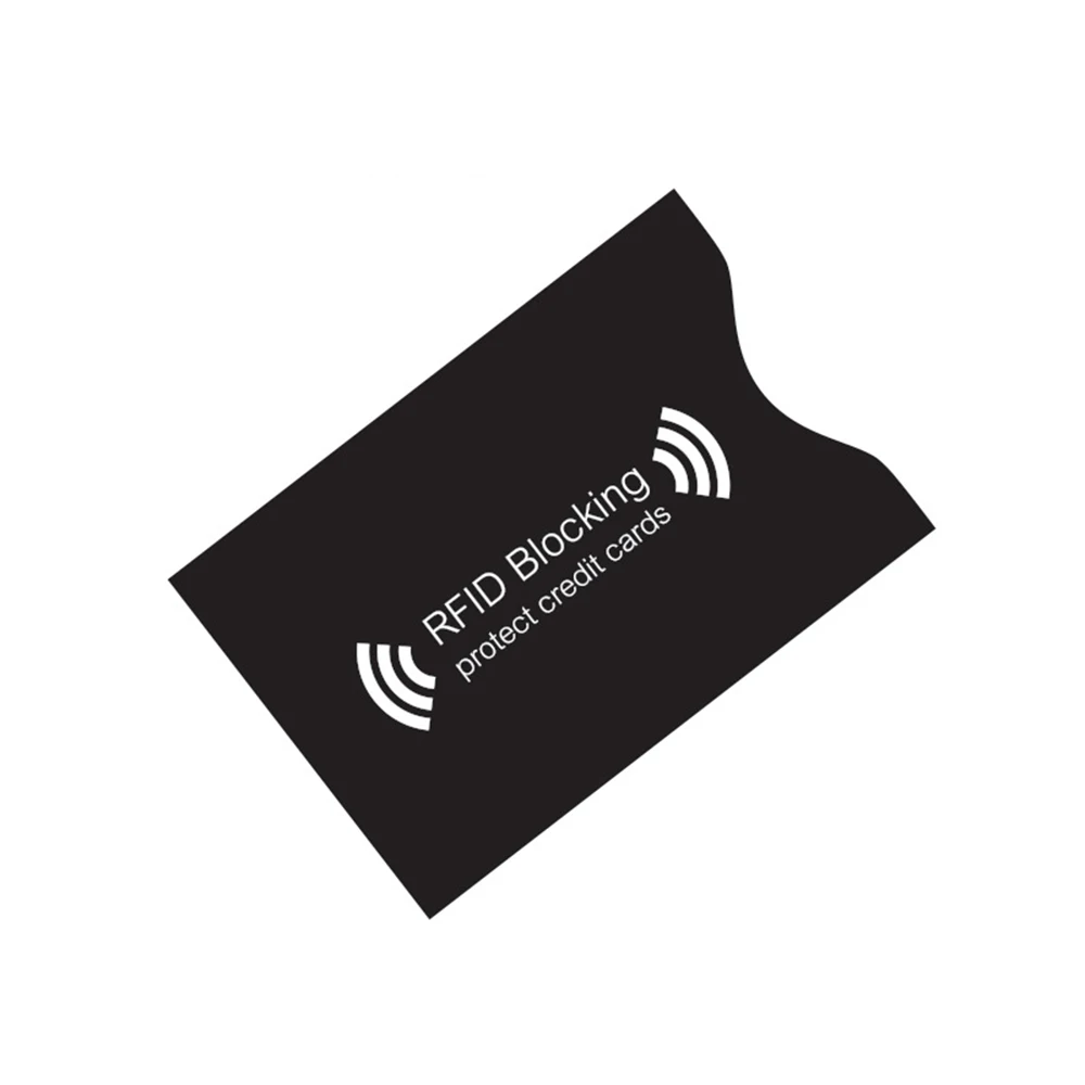 10 шт. Анти Rfid держатель для карт NFC Блокировка ридер замок Id банк держатель для карт чехол Защита Безопасный металлический чехол для кредитных карт Алюминий