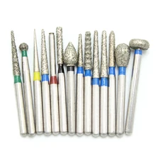 30 шт./упак. стоматологический алмазный бор дрель Средний FG 1,6 мм полировки сглаживания для высокое Скорость наконечник отбеливание зубов Dentista инструменты