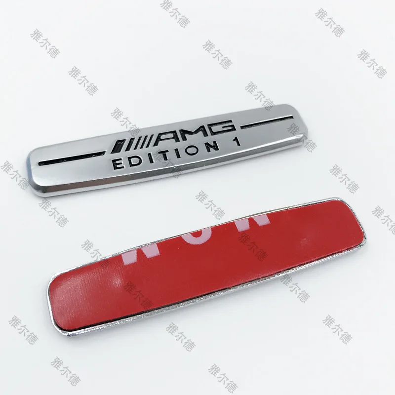 Подходит для AMG limited edition EDITION1 Автомобильный логотип Модифицированная Роскошная внутренняя отделка наклейки C класса E Логотип бампер наклейки