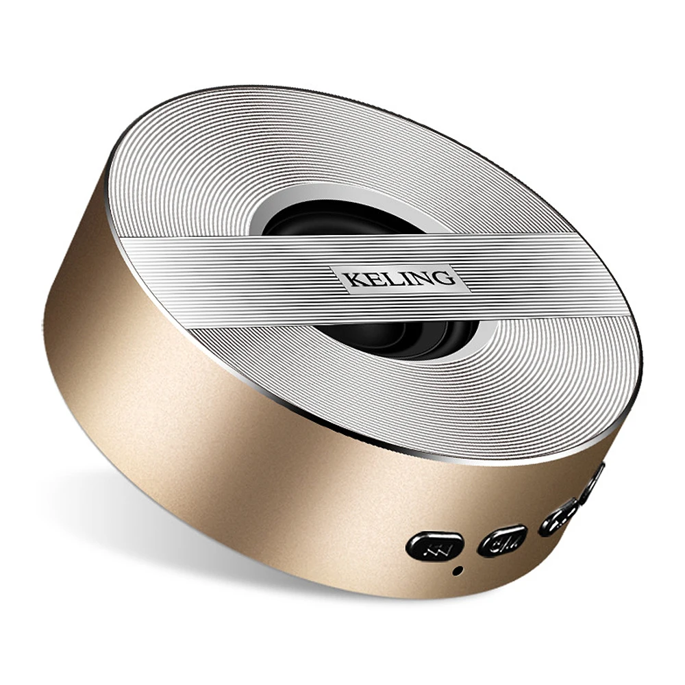 Golden A5 мини беспроводной Bluetooth динамик MP3 стерео аудио музыкальный плеер портативный динамик для MP3 мобильного телефона планшета 8H Play - Цвет: Golden