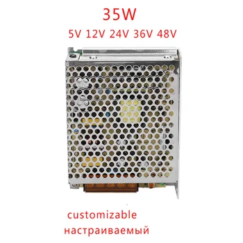 

YK SMPS Power Supply Switching Transformer 220V 5V 12V 24V 36V Switch Led Strip AC DC Customizable Power Source Supply 35W S-35