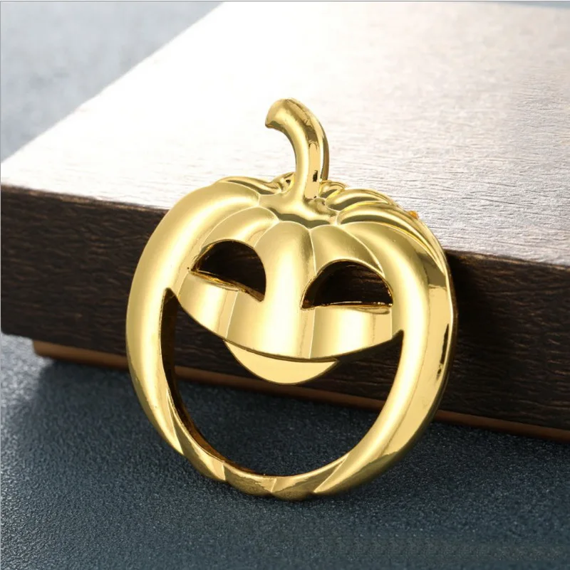Gold Pumpkin Design Bottle Opener Hallowmas Party Supplies Beer Bottle Cap Openers 10PCS