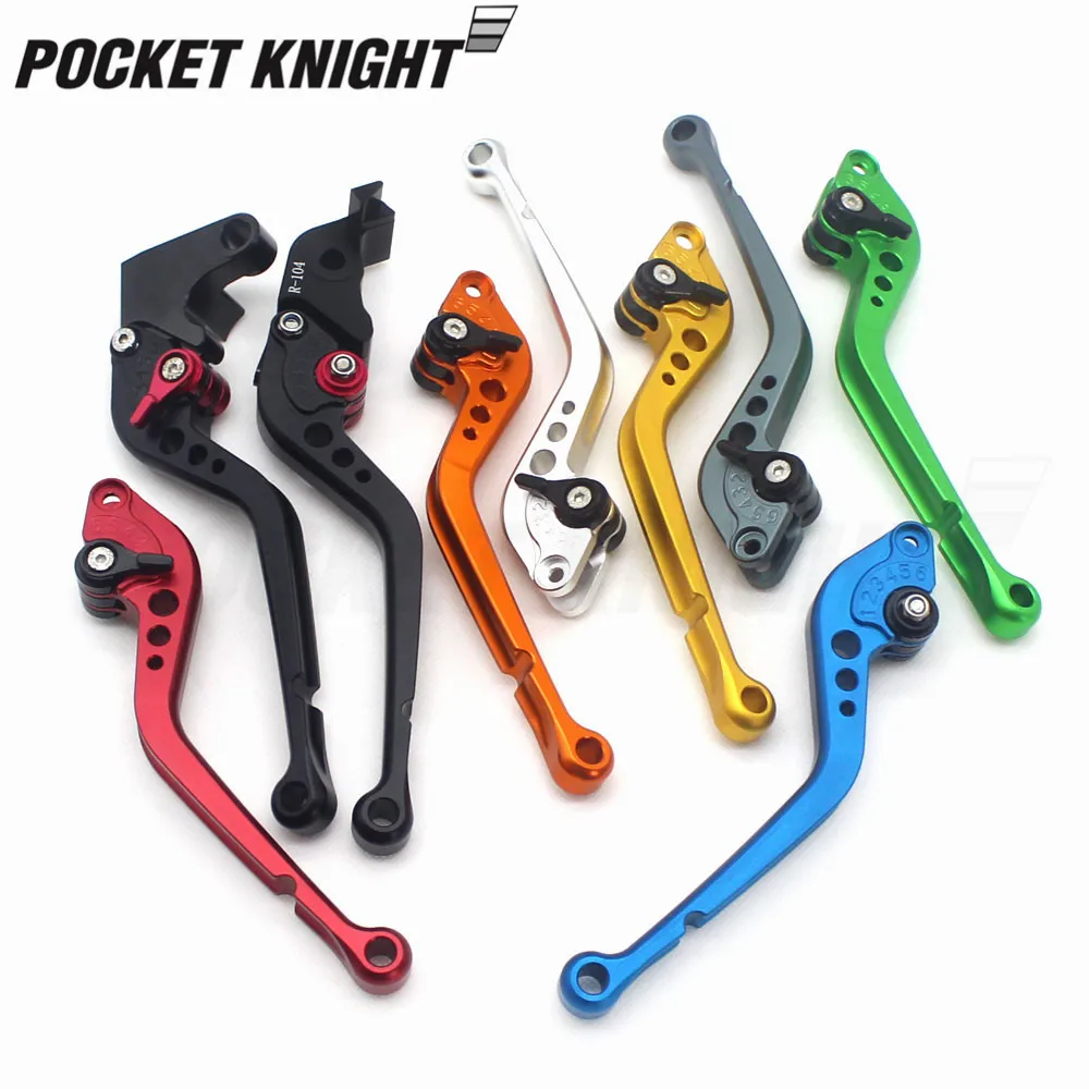 Short/Long Brake Clutch Levers For KAWASAKI ZX6R ZX6RR ZX 6R ZX 6RR