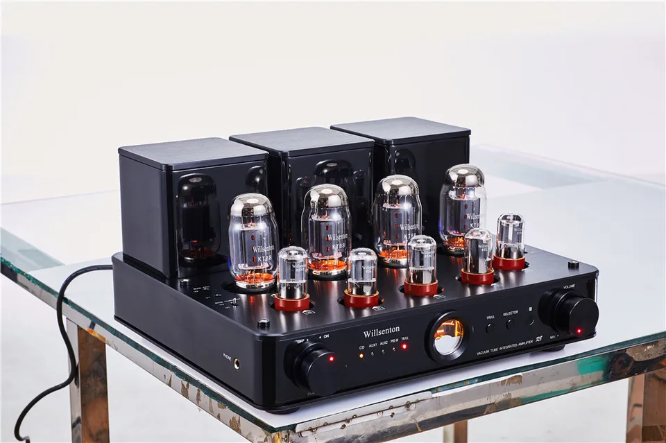 Willsenton R8 ステレオアンプチューブ EL34x4 統合 & パワー
