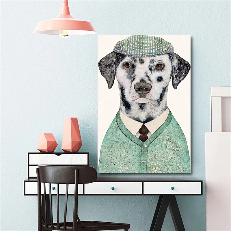 60x80cm Nordic Wall Art Prints Animals Dog Cat Fox Hedgehog Pet Posters Canvas Painting By Numbers for Living/Study Room Decor 60x80cm Nordic Wall Art Prints Animals Dog Cat Fox Hedgehog Pet Posters Canvas Painting By Numbers for Living/Study Room Decor