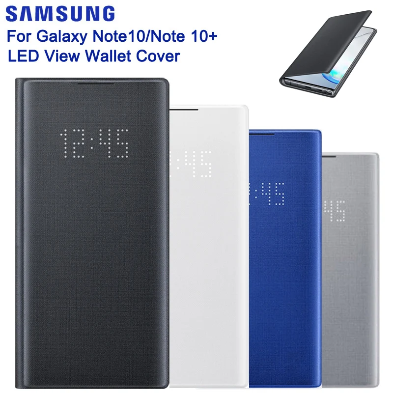 Оригинальный чехол для Samsung Galaxy Note X NoteX 10 Note10 Plus с карманом телефона SAMSUNG со