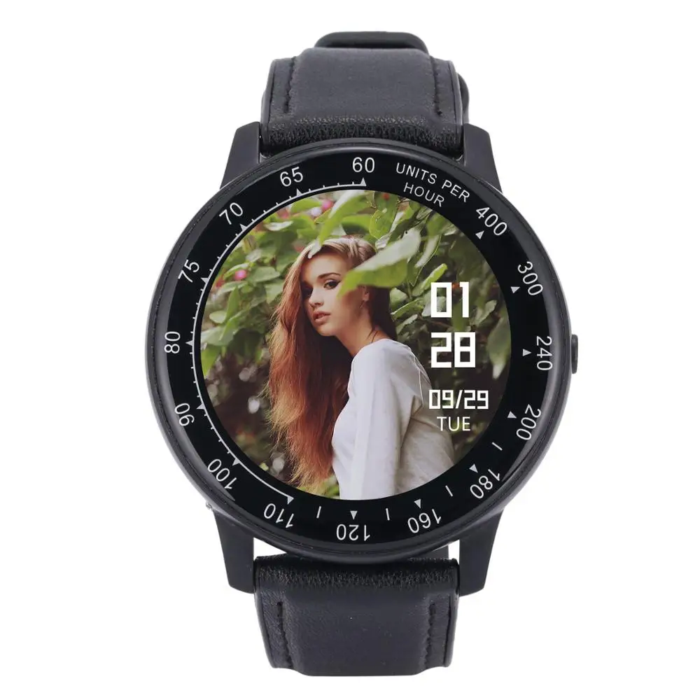 

Smart Wristwatch fitness tracker heart rate blood oxygen pressure monitor touch control watch calorie pedometer